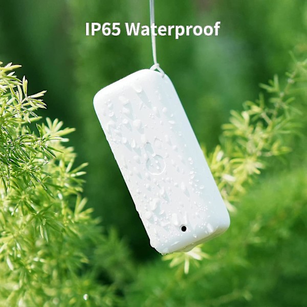 Switchbot Ip65 inomhus- och utomhus hygrometer termometer trådlös, 394ft Bluetooth-räckvidd, kylskåpstermometer, daggpunkt/vpd/absolut fuktighetssensor,