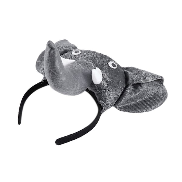3D elefant pannebånd dyrehage voksen barn kostyme maske masker ball