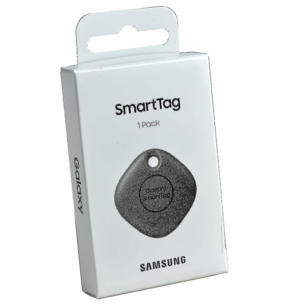 Officiell Galaxy Smarttag Bluetooth Item/key Finder - 1 Pack - Svart (