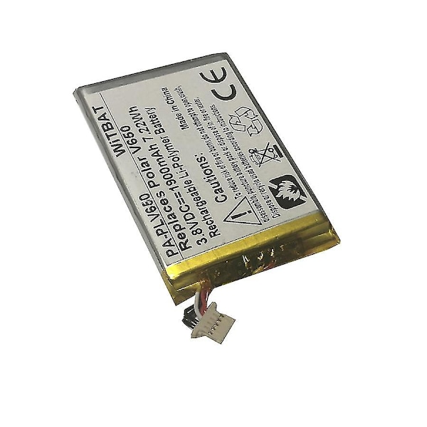 Batteri til Polar V650 GPS cykelcomputer