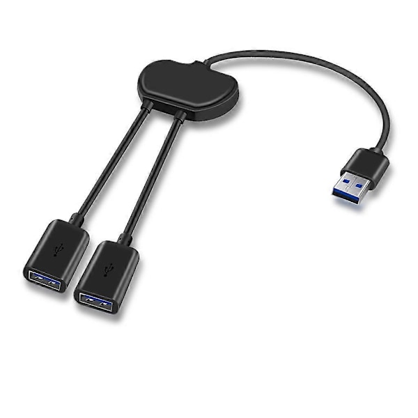 1 stk USB 3.0 A 1 Han til 2 Dobbelt USB Hun Data Hub Strøm Adapter Y Splitter