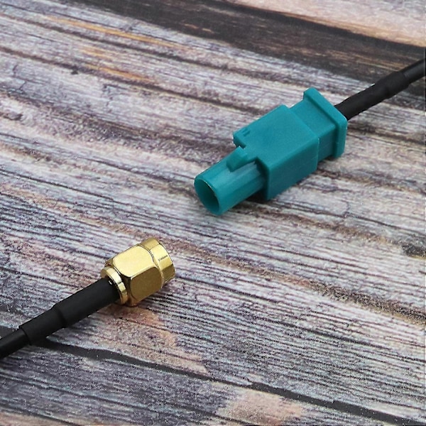 2 kpl Universaali Fakra Z - SMA urosadapterikaapeli GSM-ajoneuvoantennille GPS DAB TV-autotarvikkeet 15cm
