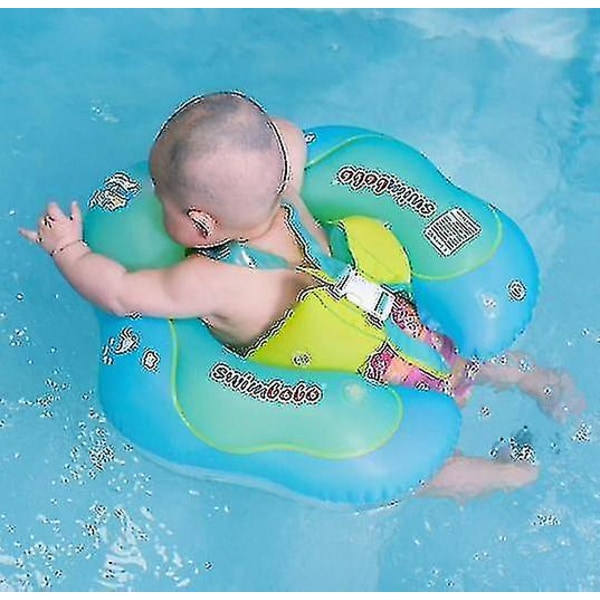 Spädbarnssimflottor Simbassängflotta med cover (3-12 månader gammal baby)