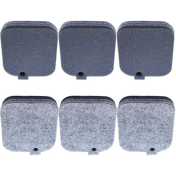 6 Pak Luftfilter Kompatibel Med STIHL BG45 BG46 BG55 BG65 BG85 SH55 SH85 BR45C Blæser Udskift 4229 120 1800 -cdsx