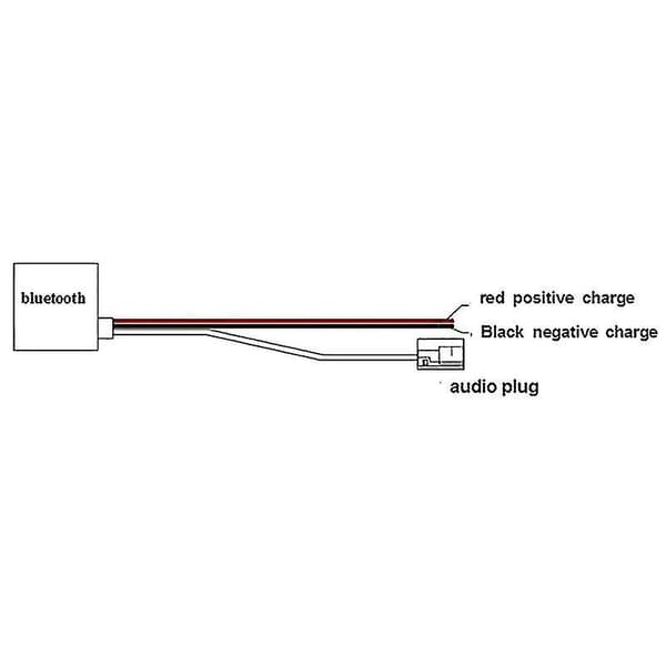 Bluetooth-adapter for bil til Alpine Kce-236b Cda-9852 Cda9852 9856 Cde9885 9872