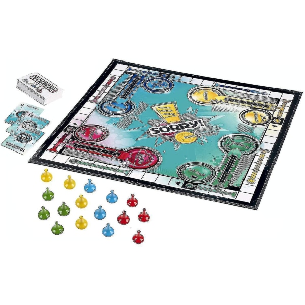 Hasbro Gaming Sorry! Parker Brothers Familiebrettspill for 2 til 4 spillere fra 6 år og oppover