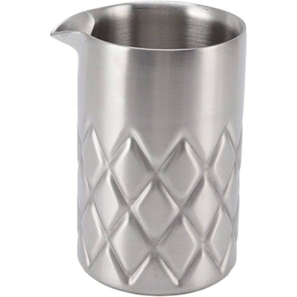Cocktailglas, rustfrit vinglas i rustfrit stål, dobbeltvægget vinshaker,