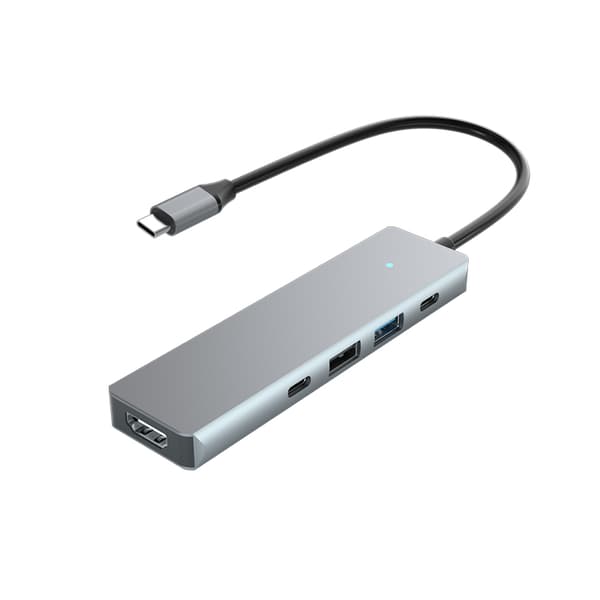 9-in-1 USB-C Hub with HDMI, PD Charging, and SD/TF Card Reader