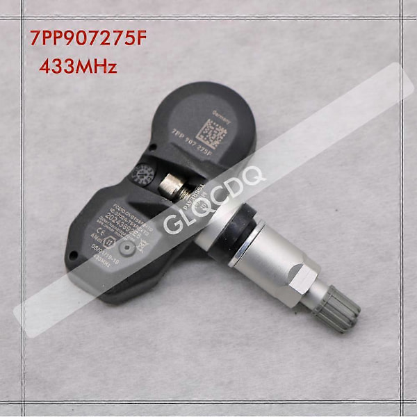 4x DÆKTRYKSSENSOR TIL 2009 2010 2011 2012 2013 PORSCHE PANAMERA 970 433MHz TPMS SENSOR DÆKTRYKSOVERVÅGNING 7PP907275F