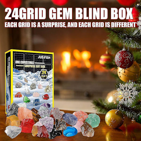 Ore Blind Box Julegave 24 Cell Blind Box Leke Ore Gaveboks Cc