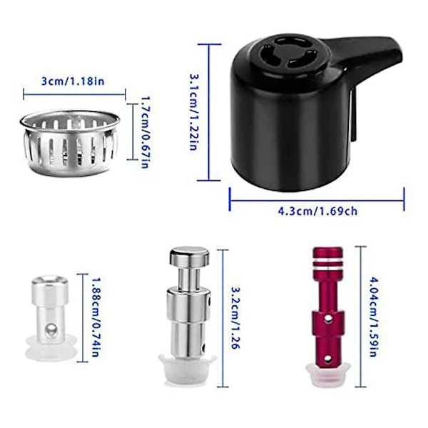Udløserhåndtag Flydende Ventil med Anti-Blokering til Instantpot Duo/Duo Plus 3 5 6 og 8 Quart