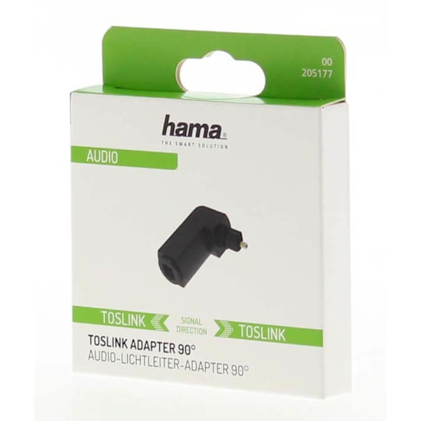 Adapter ODT Toslink Plug to Socket Angled