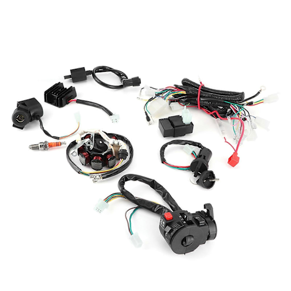 Elektrisk Kabelhärva Kabelstam CDI Stator Kit för 150CC 200CC 250CC 300CC ATV QUAD