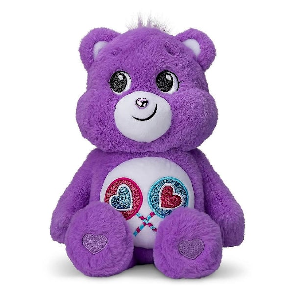 Care Bears 35cm Glitter Belly Medium Plysch - Share Bear