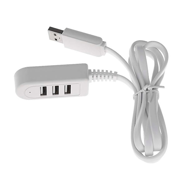 3-ports USB 2.0-hub, hög hastighet, flera adaptrar, förlängningskabel, PC, bärbar dator