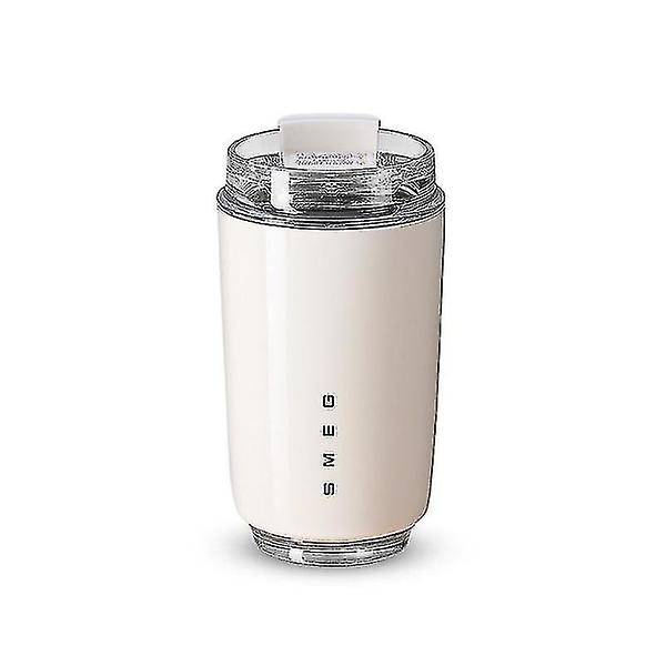 Smeg termoskopp varm kaffe isolert termisk stål termoskrus Sportsflaske med rom Vann Hvit termos 350ml