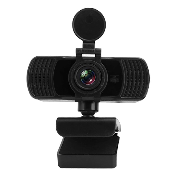 2K 1440P HD Webcam med indbygget mikrofon til live streaming på desktop-computere
