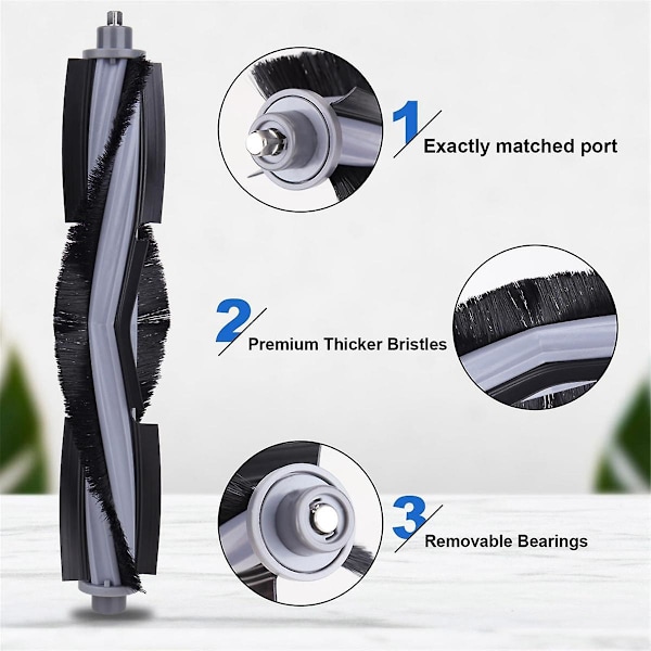 Reservedelersett for Deebot X2 / X2 Omni / X2 Pro / DEX86 robotstøvsuger