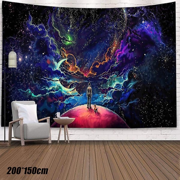 Star Nebula Tapestry Päiväpeite Seinä Tapeet Seinävaatteet YIY SMCS.9.27