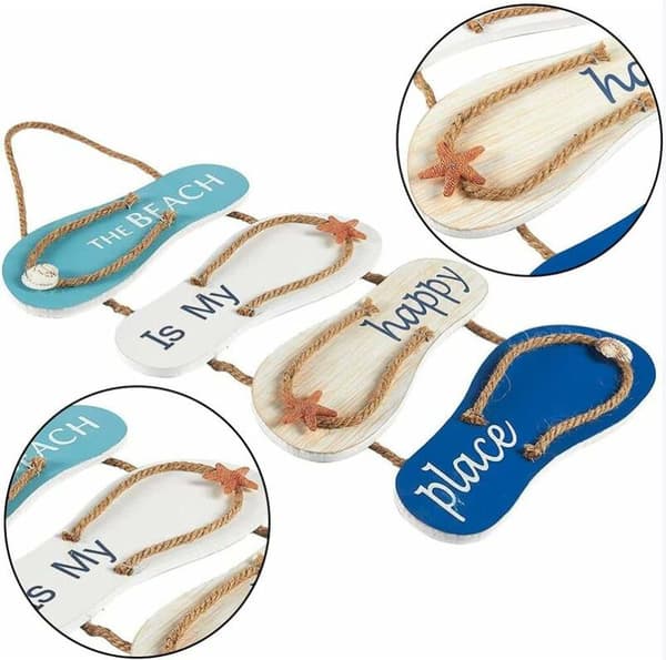 Strand flip flops dekorasjon, veggdekorasjon