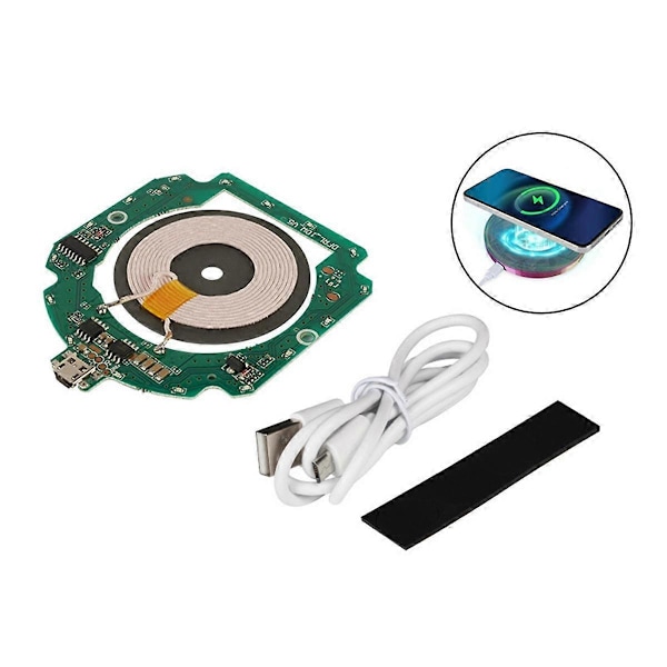 DIY 3D-utskrift Trådlös Laddare Kit DIY Modell Gåva Trådlös Laddare Modul 3D-utskrift DIY Gåva 10