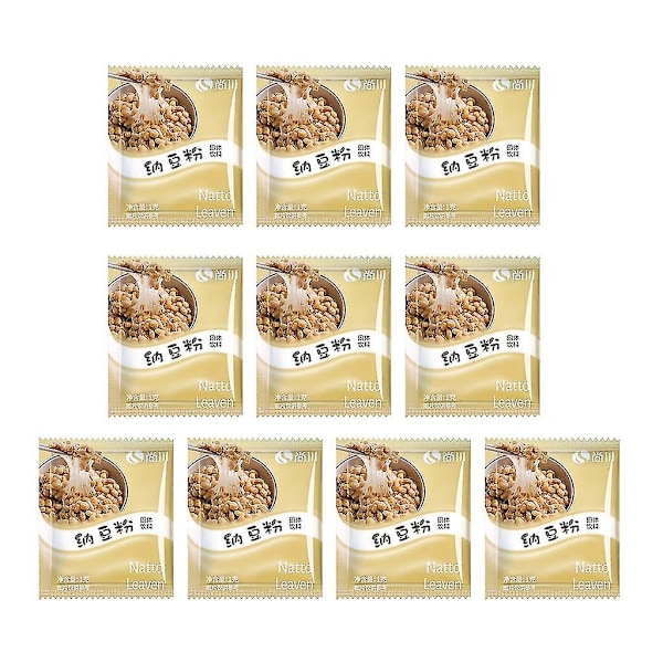 10 stk Natto Startkulturer for helse Bacillus Subtilis Lag hjemme Husholdning