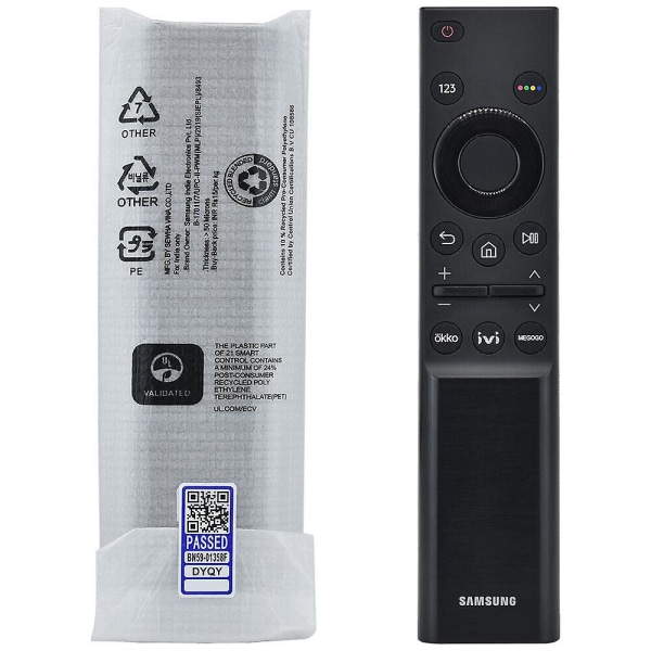 Bn59-01358f Samsung Smart TV -kaukosäätimelle Ivi Bn59-01363