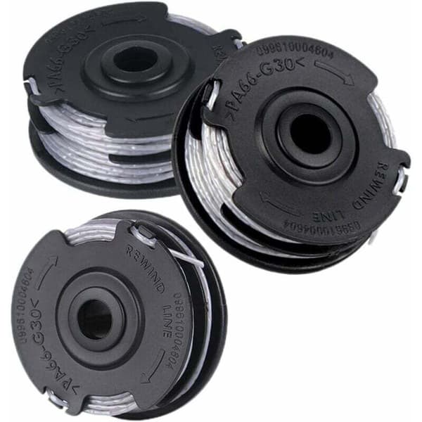 Sett med 3 spoler til Bosch Art 24 27 30 30-36 Li gresstrimmere, 18m x 1.65mm