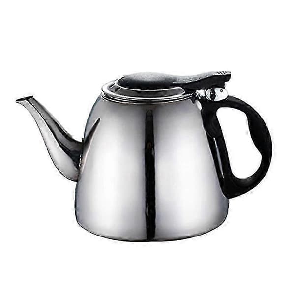 1.2l Induksjonskomfyr Tekanne Rustfritt Stål Vann Flat Bunn Kaffe