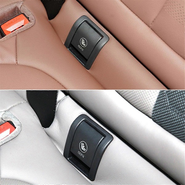 Bil Isofix Ankare Knappkåpa Montering Barnsätes Spänne Skydd för X5 G05 2018-2024 Isofix Slot Kåpa