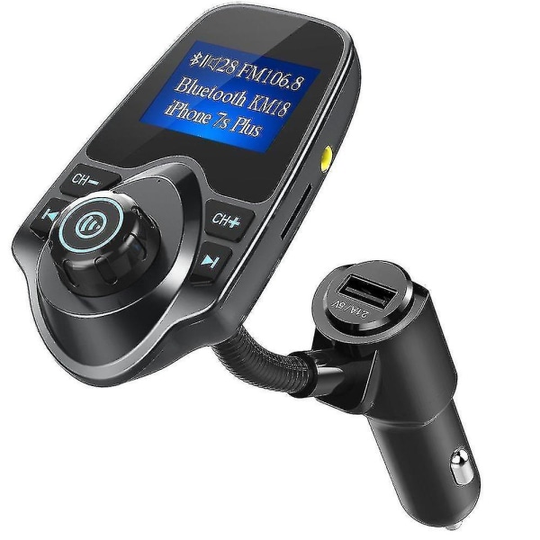 Bluetooth Fm-lähetin Mp3-soitin USB LCD-modulaattori auto