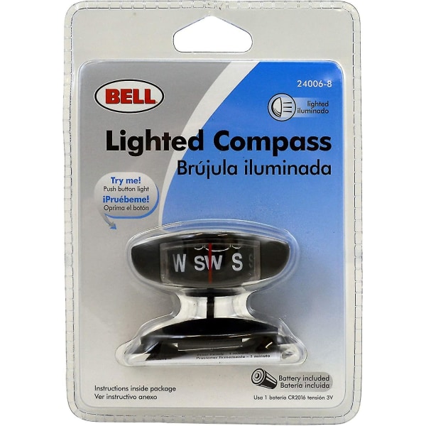 22-1-24006-8 Lighted Compass, Multi, One Size