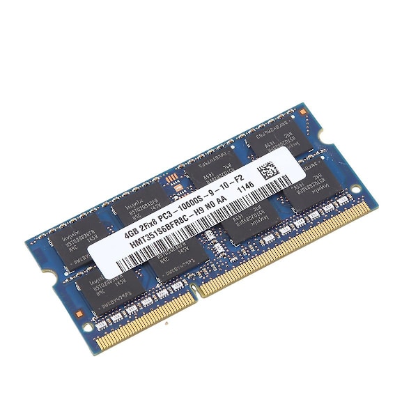 Til DDR3 4GB bærbar RAM-hukommelse 1333Mhz PC3 10600 2RX8 1.5V 16 IC SODIMM-hukommelse kun til