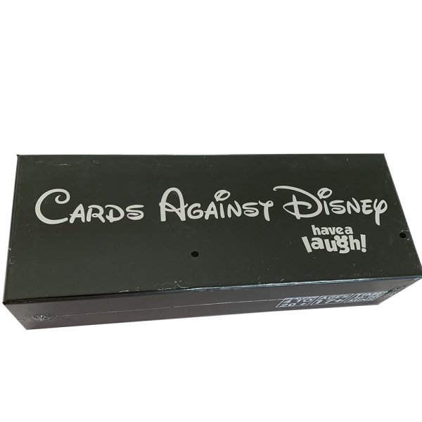 Kortspel Bigbang Theory Kort mot mänskligheten brädspel partyspel incohearent-Kort mot Disney (svart) Heidi