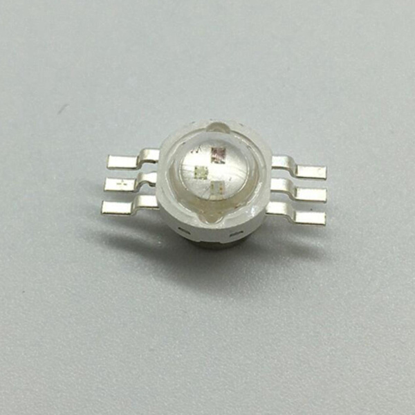 20 kpl 3x3w suuritehoinen RGB punainen vihreä sininen LED-valaisin energiansäästölamppuhelmet polttimot 6pin 45mil 3