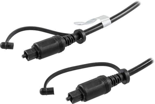 Optisk kabel til digital lyd, Toslink-Toslink, 5m