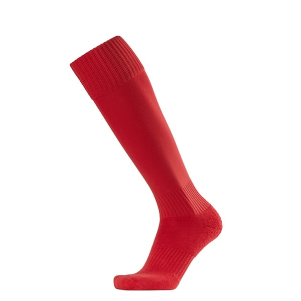 1 par fodboldsokker, håndklædebundsokker (røde) YIY SMCS.9.27