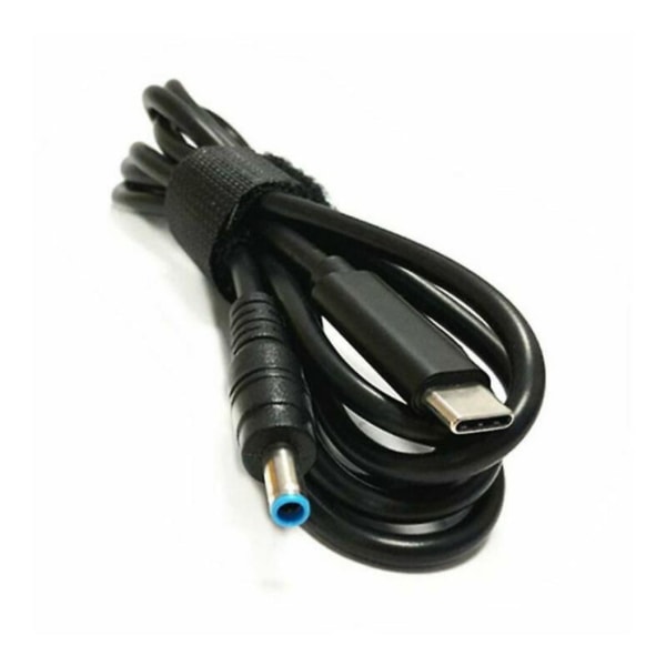 USB Type-c Pd Power Till DC 4.5x3.0 Jack Laddningskabel för HP Laptop