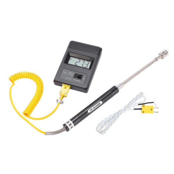 Tm902c Digital K Type Sensor LCD Termometer Temperaturdetektor Med Termoelement 50500