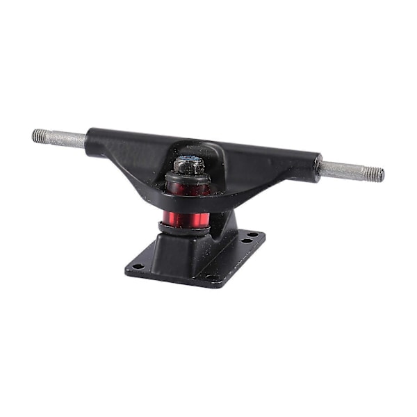 Arrival 5 tommer Skateboard Longboard Trucks Aluminium Legering Slagfasthed Skate Trucks, Sort