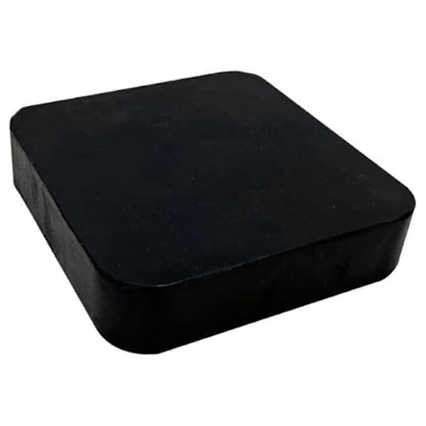 Gummi-Dapping Block, 4 x 4 x 1 tum, Smyckesverktyg för Smycken och Prägling