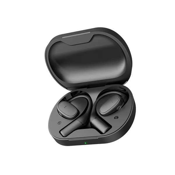 V1 Oversættelseshovedtelefoner: Realtidsoversættelse, Konferencebrug, Flersproget til Rejser, Bluetooth 5.4 Sort