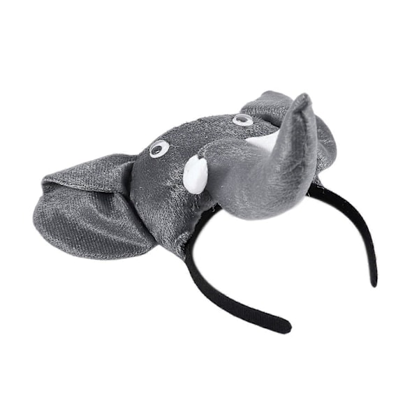 3D Elefant Hårband Djurfarm Vuxen Barn Kostym Masker Masker Boll