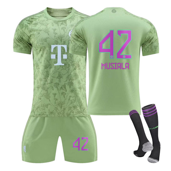 2324 Bayern ölversion tröja kostym sport träning laguniform gruppköp herr- och damfotbollsuniform NO.42 20