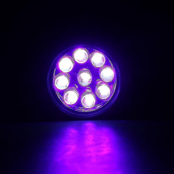 Led Uv-taskulamppu, työvalaisin, taskulamppu, Uv-valo