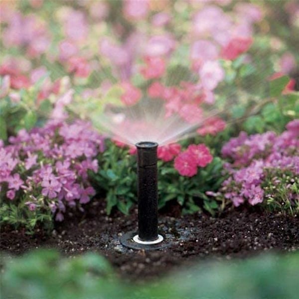 8 st Professionell Pop-Up Sprinkler Justerbart Sprutavstånd 3 - 6M för Gräsmark/Trädgård/Gräsmatta