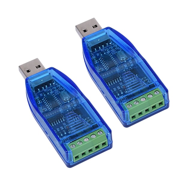 2x Usb To Rs485 Communication Module Bidirectional Half-duplex Serial Line Converter