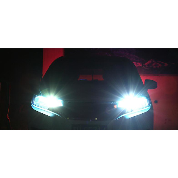 Bil LED-lys bredt lys T10-3030-10 lysbælte 1 par