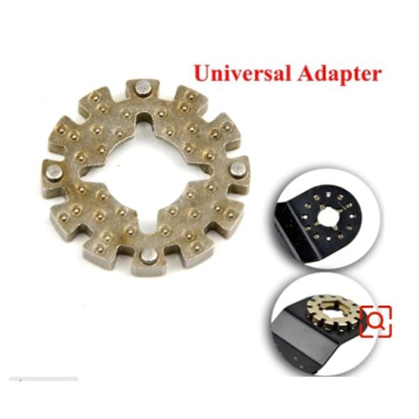 Adapter för kraftfullt oscillerande verktyg, konvertera för Starlock-oscillerande verktygsblad till OIS Universal Tool Blade Adapter