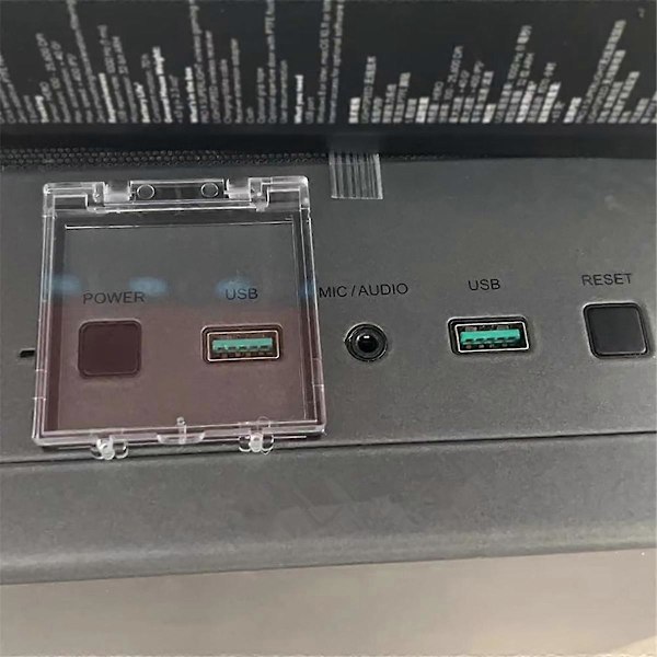 PC Strömknappskydd Strömknapp Strömbrytare Skydd Dammtätt Säkerhets Strömknapp Strömbrytare Skydd